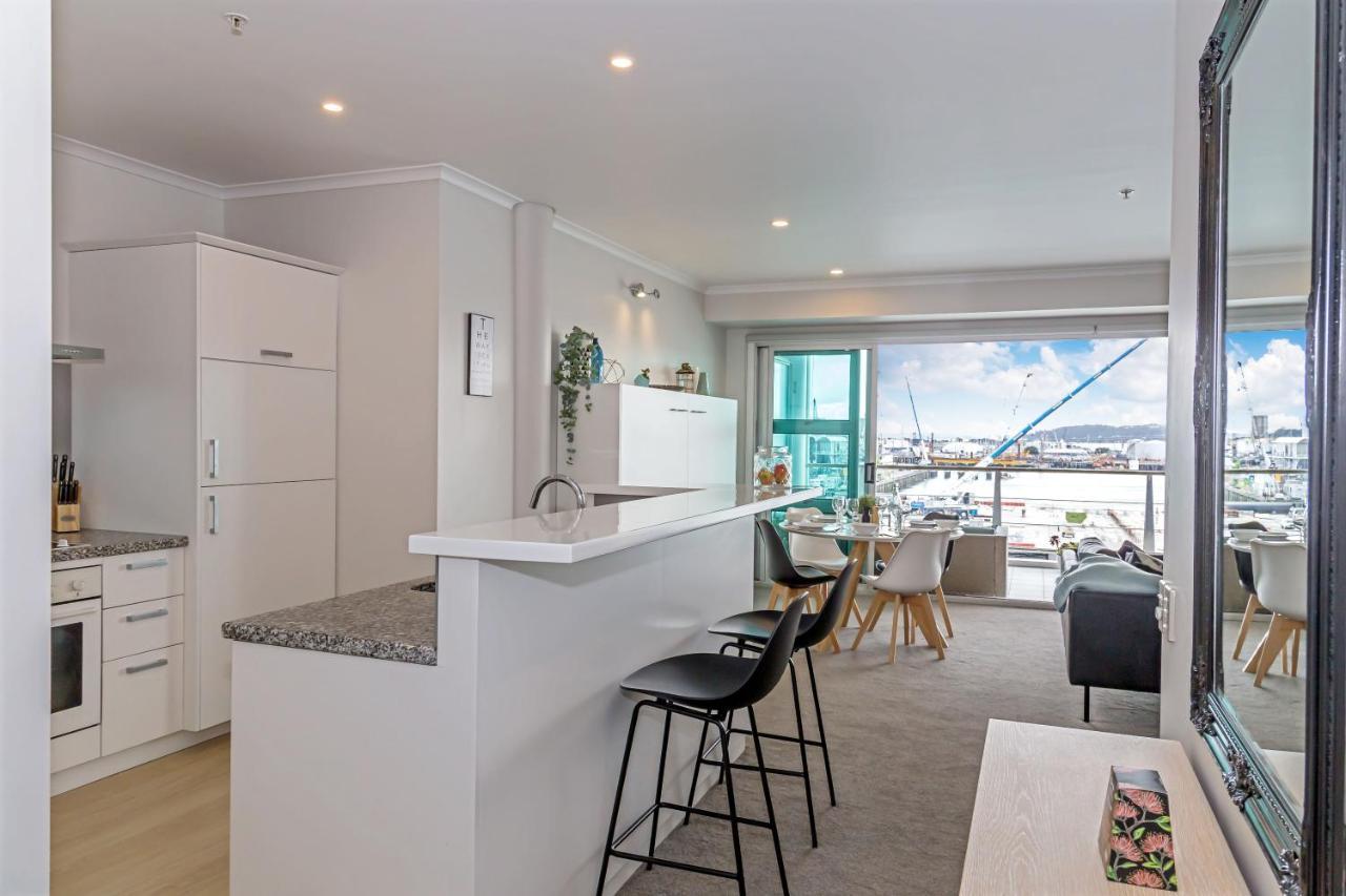 Qv Elegant Modern Apt With Water View - 982 Auckland Exteriör bild