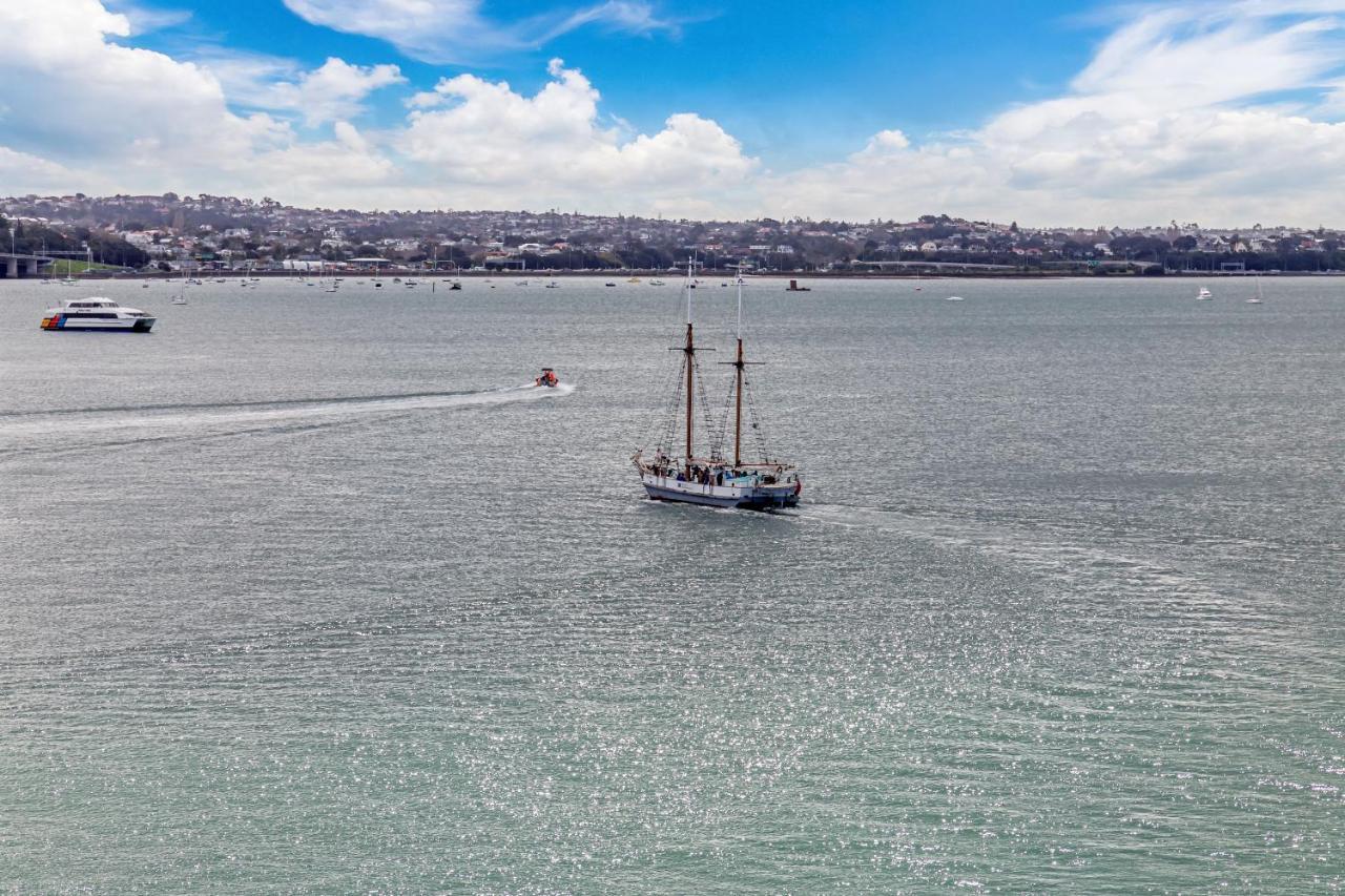 Qv Elegant Modern Apt With Water View - 982 Auckland Exteriör bild